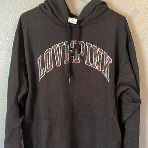 Victoria’s Secret PINK Black XL Hoodie